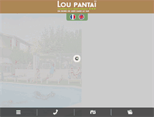 Tablet Screenshot of campingloupantai.com